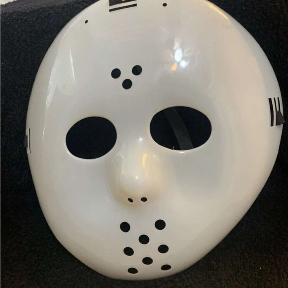 Friday The 13 Jason White Mask.